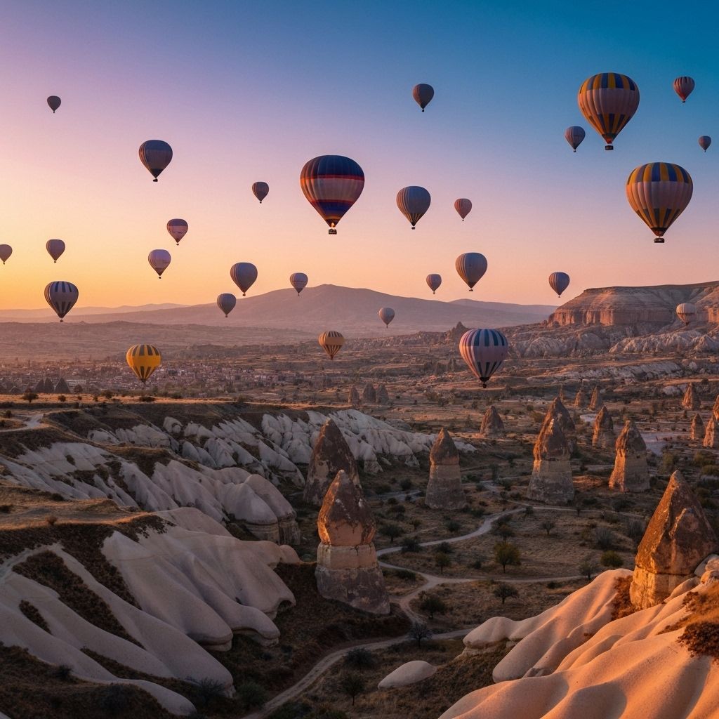 Hot Air Balloon Ride over Cappadocia
