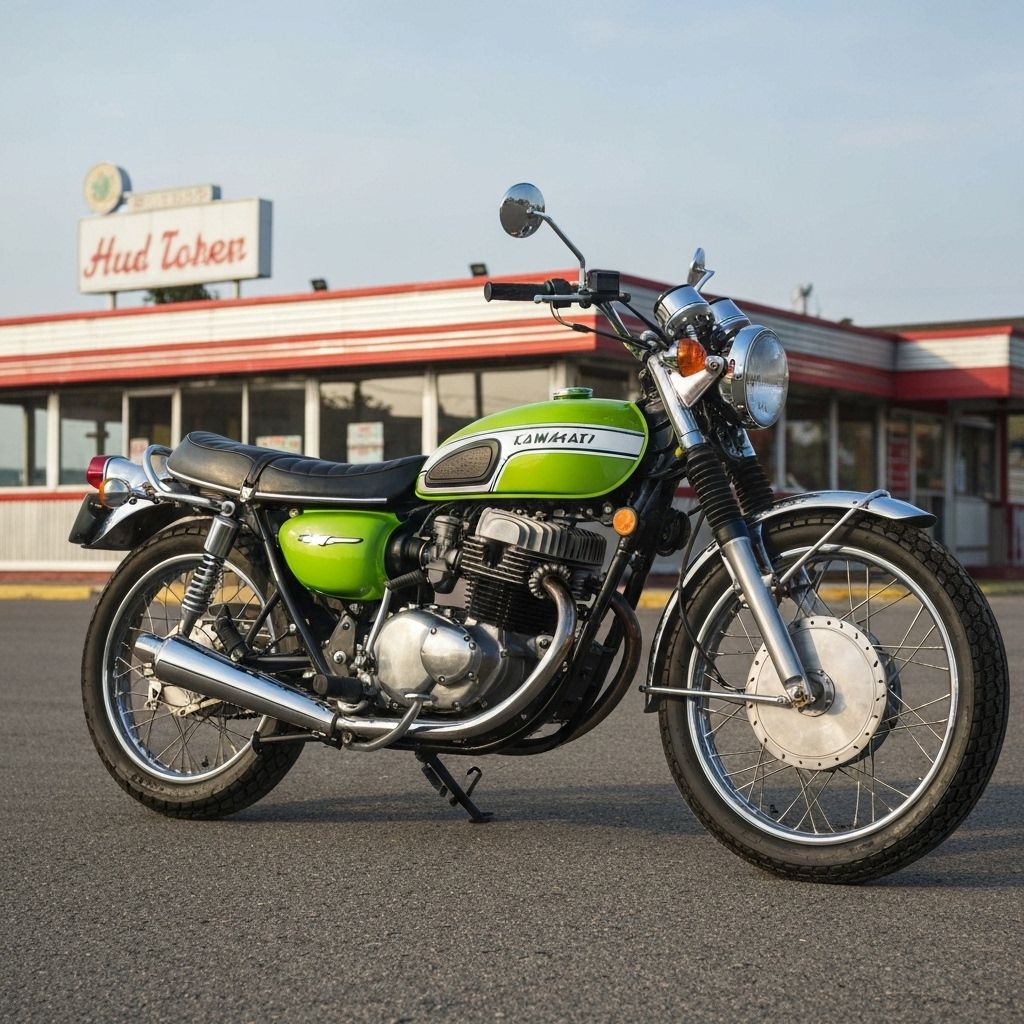 Vintage Motorcycle 1970s